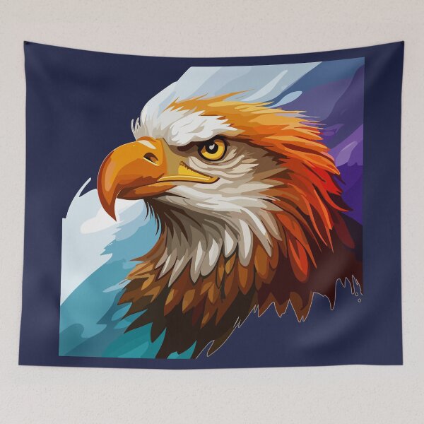 Item preview, Eagle Cartoon Art 28 designed and sold by tpixx.