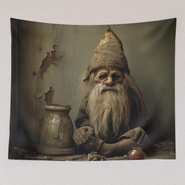 Item preview, Balthazar, The Little Gnome designed and sold by ScarsAndShadows.