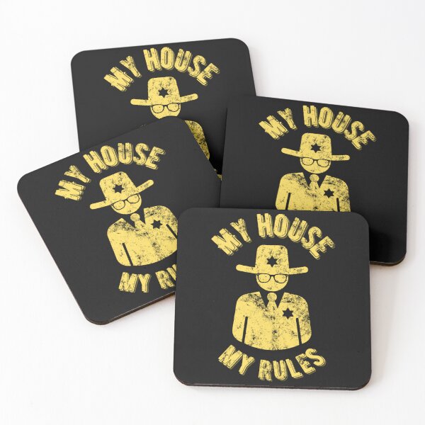 Item preview, My House My Rules - Richard Osman -Bold Typography  designed and sold by ajimotoata.