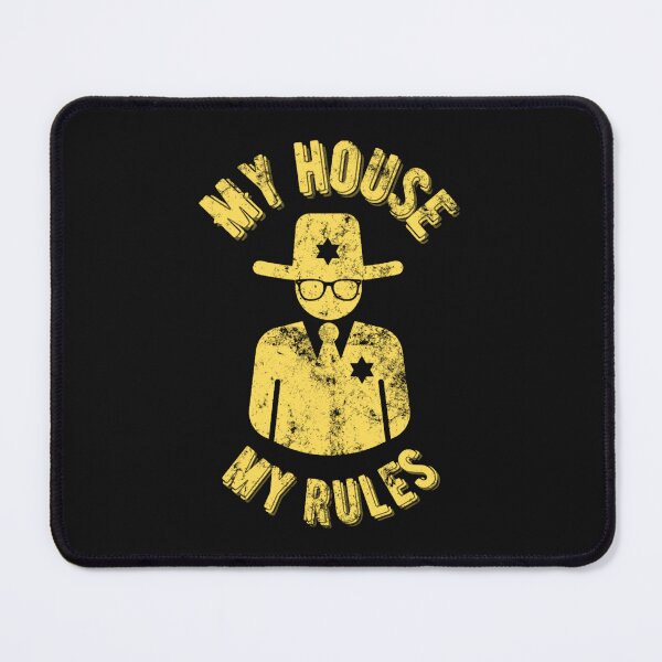 Item preview, My House My Rules - Richard Osman -Bold Typography designed and sold by ajimotoata.
