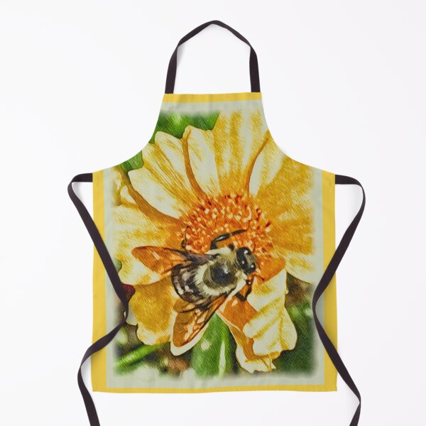 Item preview, Bee on Yellow Flower designed and sold by maryawms.