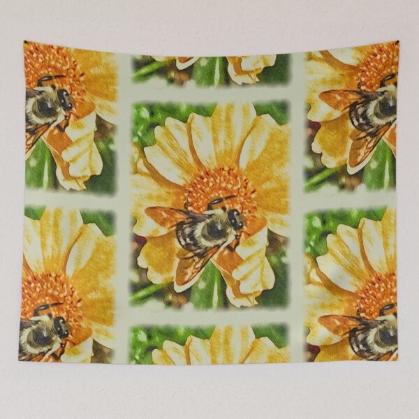 Item preview, Bee on Yellow Flower  designed and sold by maryawms.