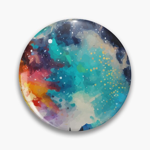 Item preview, Full Moon Mountain Silhouette in Watercolor designed and sold by StephanieWard.
