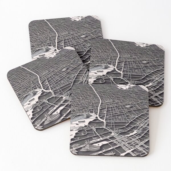 Item preview, Full-on view of the map designed and sold by M-Y-A-R-T-.