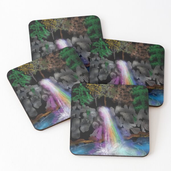 Item preview, Rainbow Falls designed and sold by Fasteddysworld.