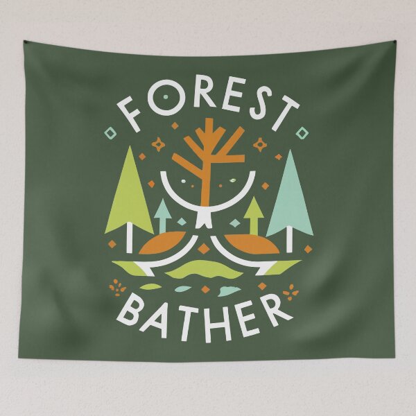 Item preview, Forest Bather Cubist designed and sold by Esskay Designs.