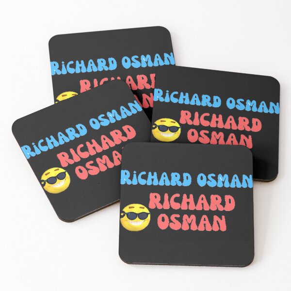 Item preview, Richard Osman with emoji  designed and sold by ajimotoata.