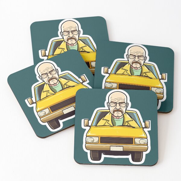 Item preview, Breaking Bad Walter White in Funny Cartoon Car Sticker designed and sold by PariniMoni.