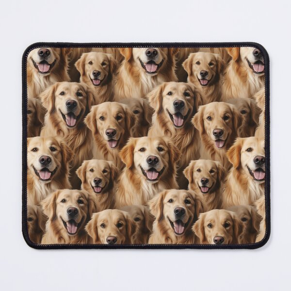 Item preview, Hundreds of Golden Retrievers Pattern designed and sold by renegadesparrow.