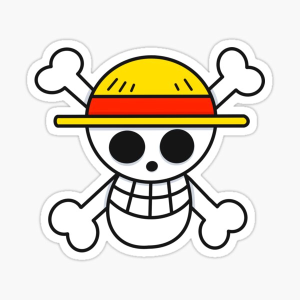 One Piece Jolly Roger Sticker