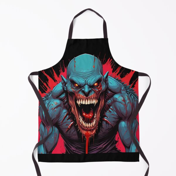 Item preview, Heavy metal monster demon designed and sold by TaevasDesign.