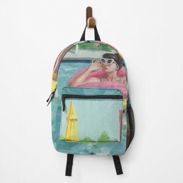 Item preview, Summer Girl Floating in Pool designed and sold by JoCzech.
