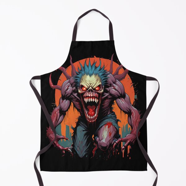 Item preview, Heavy metal death metal monster demon designed and sold by TaevasDesign.