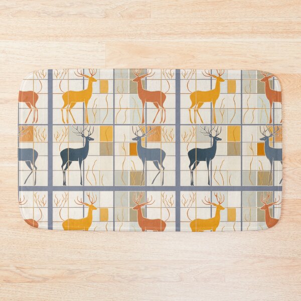 Artikelvorschau, four deers, reindeer, deers, Pet, Animal, Cute, Funny, Nature, Cartoon, Minimal Deer entworfen und verkauft von puppynpaw.