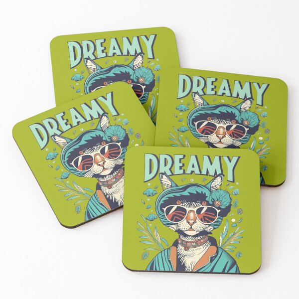 Item preview, Dreamy cat designed and sold by Glamalt.