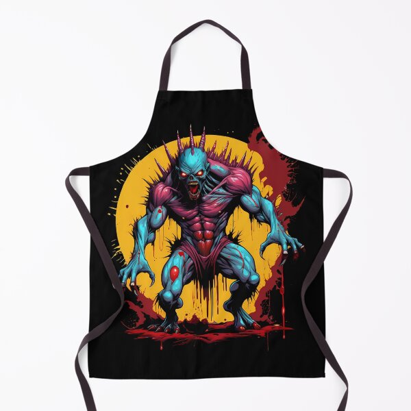 Item preview, Heavy metal death metal monster demon designed and sold by TaevasDesign.