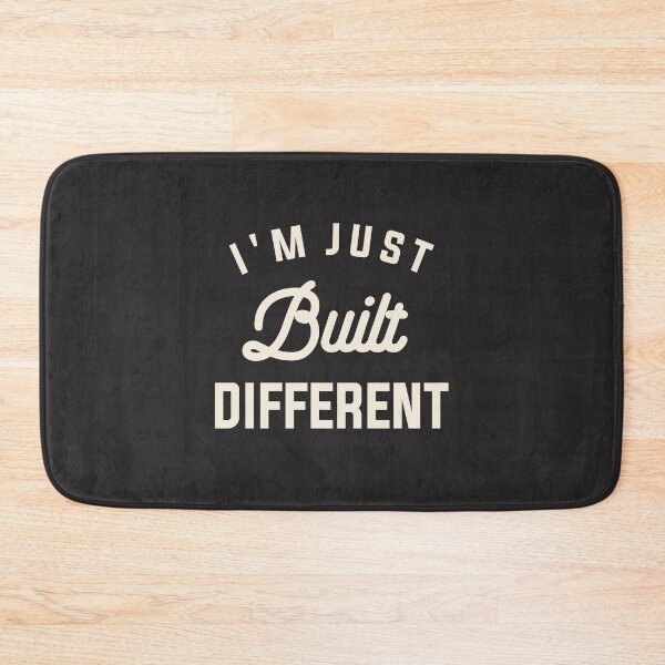 Item preview, I'm Just Built Different Funny Sarcastic Quote designed and sold by cidolopez.