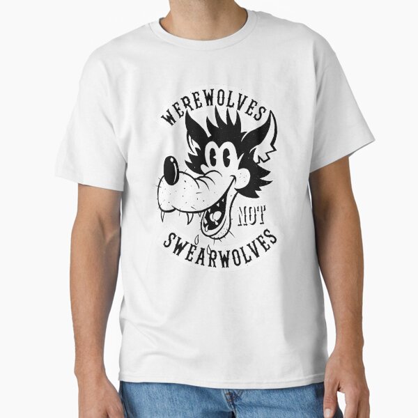 Item preview, Werewolves NOT Swearwolves! designed and sold by Krobilad.