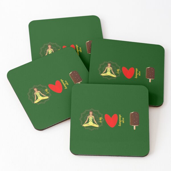 Item preview, Yoga is my love language also ice cream designed and sold by Rajasekar.
