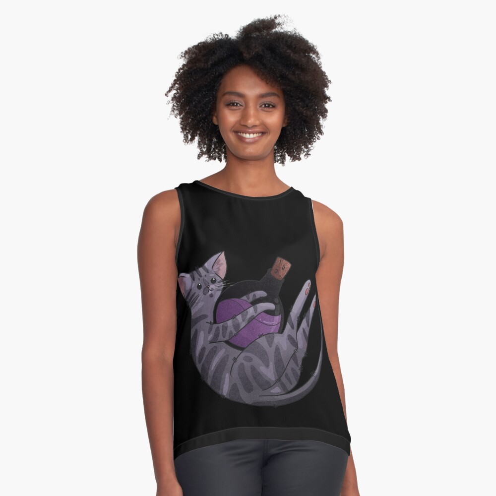 Item preview, Sleeveless Top designed and sold by FelineEmporium.