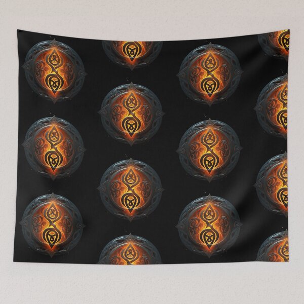 Item preview, Celtic symbol Mojenn fantasy style viking fire designed and sold by MojennEditions.