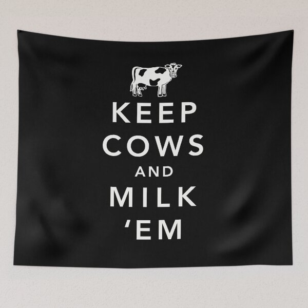 Item preview, KEEP COWS and MILK ‘EM designed and sold by JDHardie.