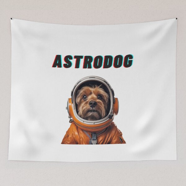 Item preview, Astrodog Dog in Space Suit, Astronaut, Space, Dog, Pet, Space Suite, Dog in Space, Dog in Uniform designed and sold by puppynpaw.