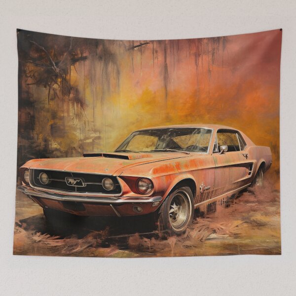 Item preview, Rustic Love Mustang designed and sold by ScarsAndShadows.