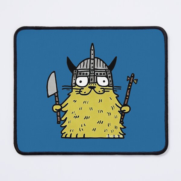 Item preview, Viking Cat designed and sold by PickledjoArt.