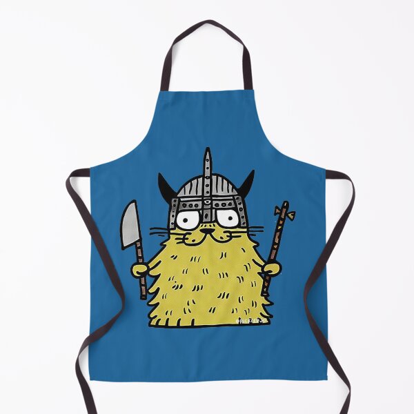 Aperçu de l'œuvre Chat viking créée et vendue par PickledjoArt.