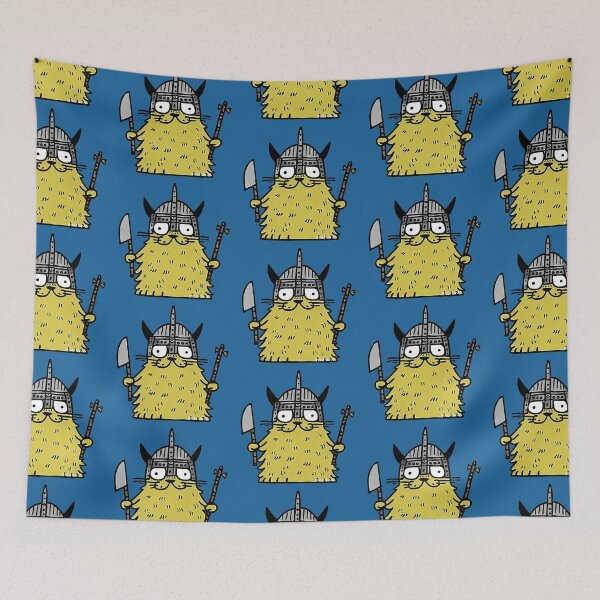 Item preview, Viking Cat designed and sold by PickledjoArt.