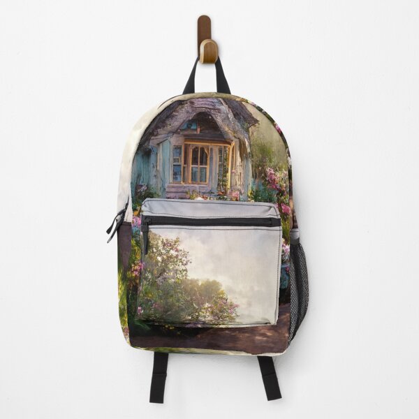 Item preview, Hillside Afternoon Garden Cottages designed and sold by Lucid Imagined.