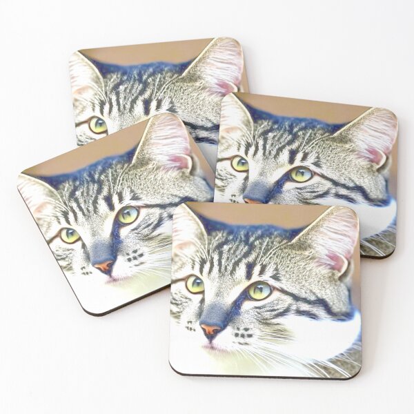 Item preview, cat head designed and sold by Instants Design.
