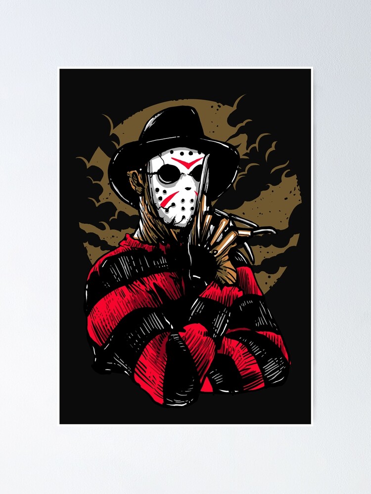 Freddy Vs Jason Movie Spoof Poster