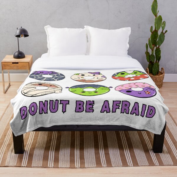 Item preview, Donut be afraid - Halloween funny sweet design cute donuts designed and sold by Mars Babe.