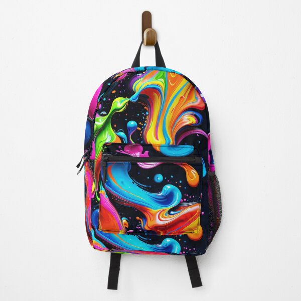 Item preview, Colourful, Abstract, All Over Print Liquid Paint Splash Design designed and sold by Image-Caption.