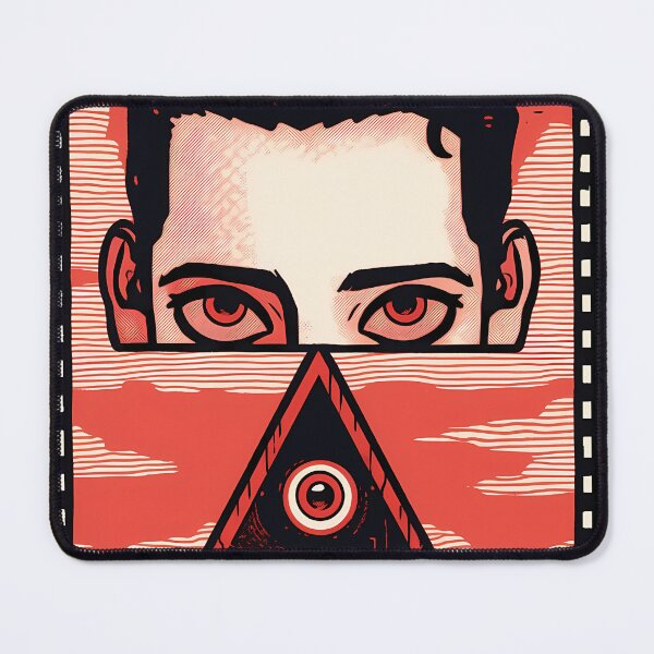 Item preview, Dystopian postal stamp- Futuristic designed and sold by octoboobs.