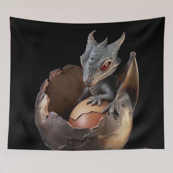 Item preview, Baby Dragon Collection Print 8 Saphira designed and sold by ScarsAndShadows.