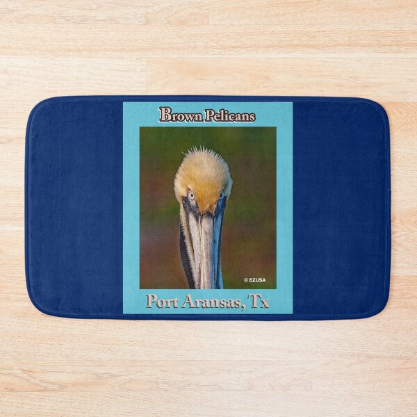 Item preview, Give Someone You Love The Bird: Brown Pelican Keeping An Eye On You, Port Aransas, Texas designed and sold by MoreEZUSA-Here.