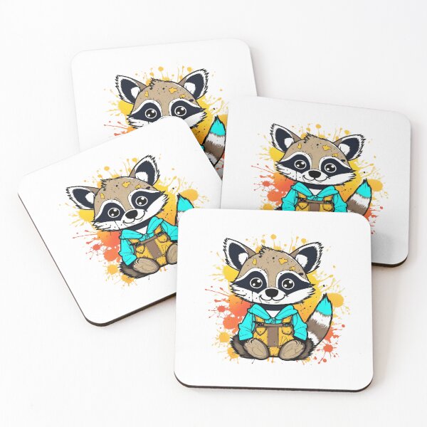 Item preview, racoon designed and sold by ManikRaja.