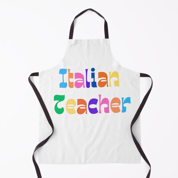 Item preview, Colorful and fun Italian teacher design designed and sold by language-des.