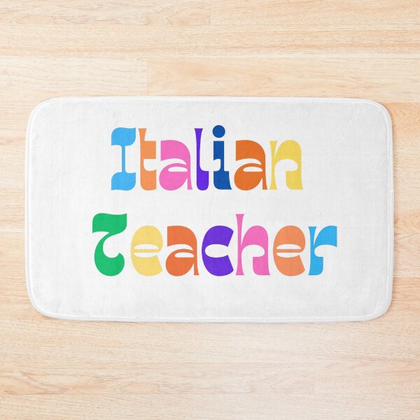 Item preview, Colorido y divertido diseño de italian teacher designed and sold by language-des.