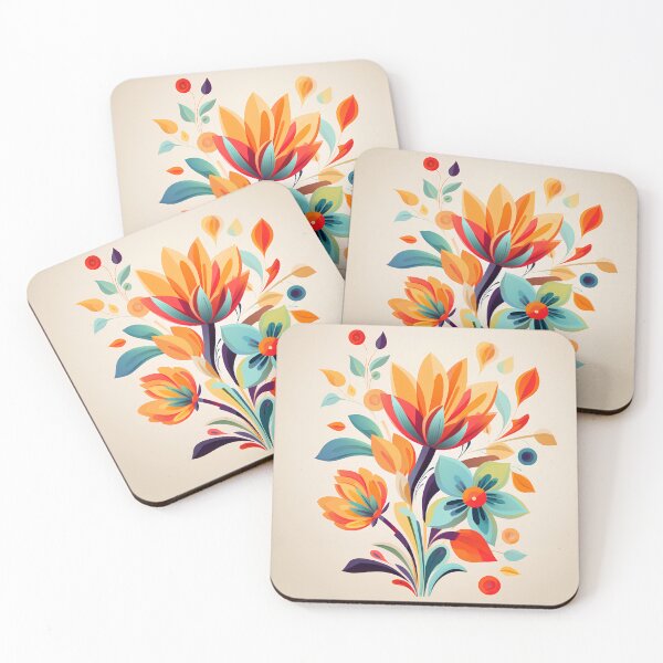 Item preview, Colourful Flowers designed and sold by sakurashorty.