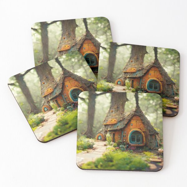 Item preview, The Wooded Cottage in the Forest designed and sold by Lucid Imagined.