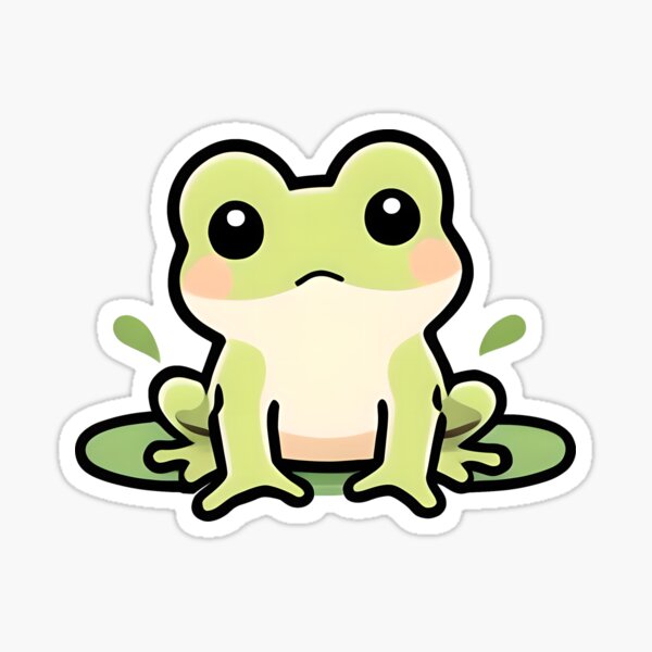 Cute Animated Frog Merch & Gifts for Sale