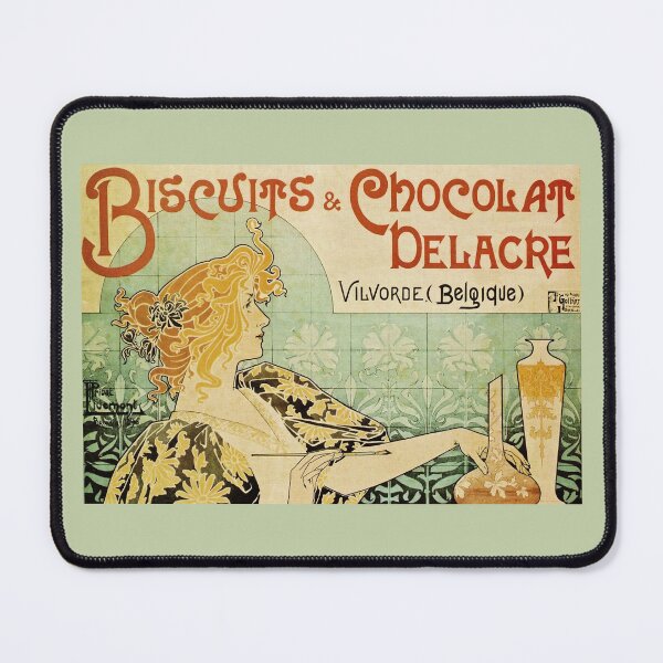 Item preview, Art Nouveau Biscuit Advertisement designed and sold by newnouveau.