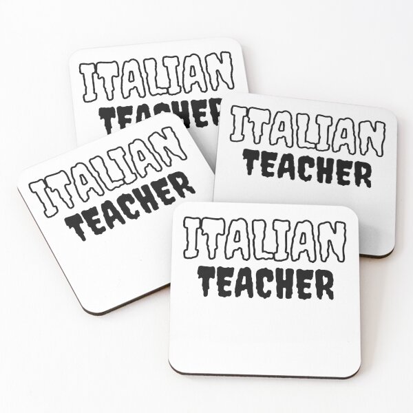 Item preview, Italian teacher scary letters designed and sold by language-des.