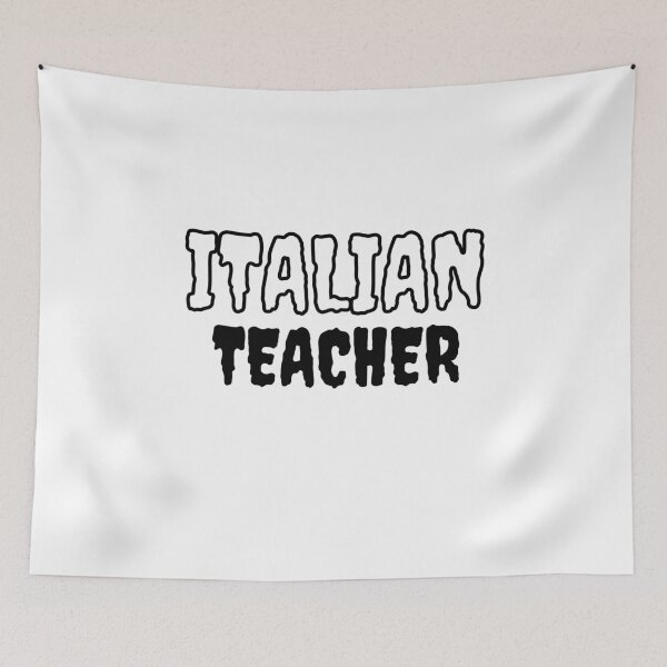 Item preview, Italian teacher scary letters designed and sold by language-des.