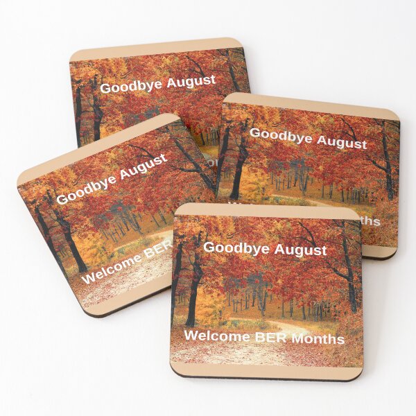 Item preview, Goodbye August - Welcome Ber Months Autumn  designed and sold by Fionamyles.