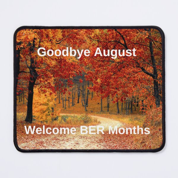 Item preview, Goodbye August - Welcome Ber Months Autumn designed and sold by Fionamyles.